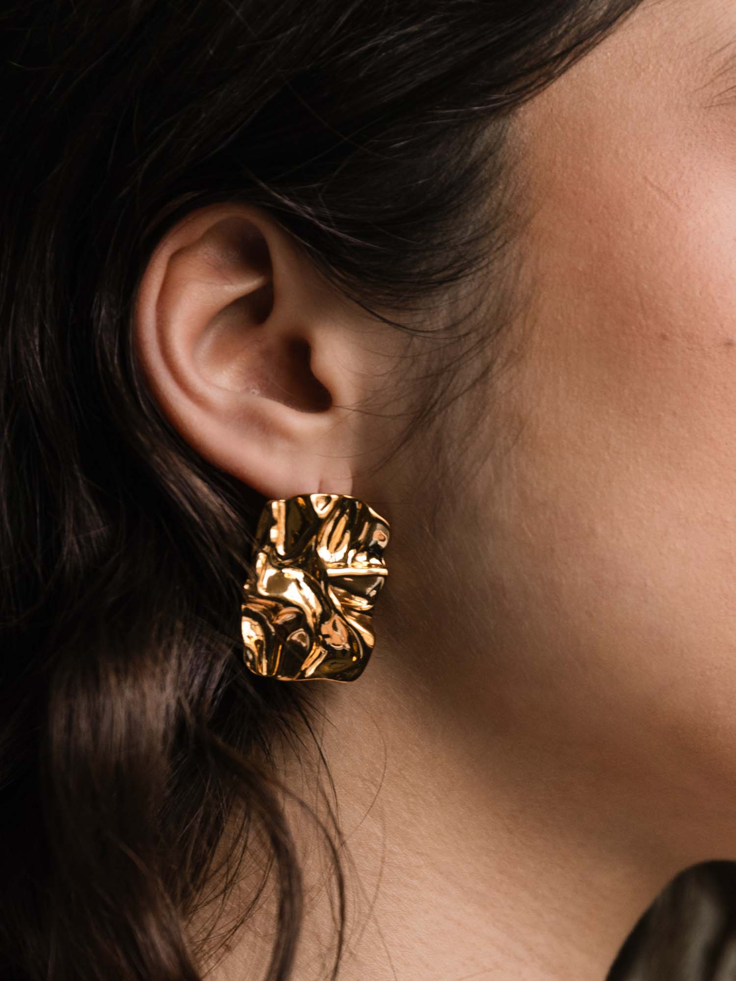 SHANTI EARRINGS GOLD