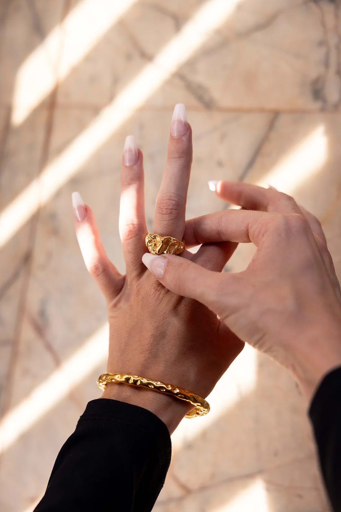 SHANTI RING GOLD